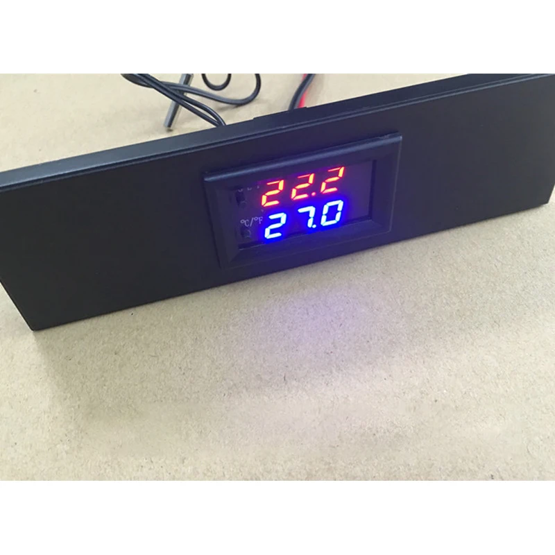 DC12V цифровой светодио дный Температура монитор контроллер 50 110 Термостат