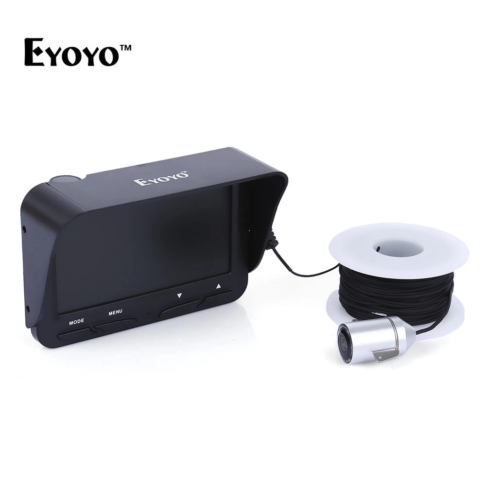 Original Eyoyo Underwater Fish Finder Fishing Camera Monitor Color LCD