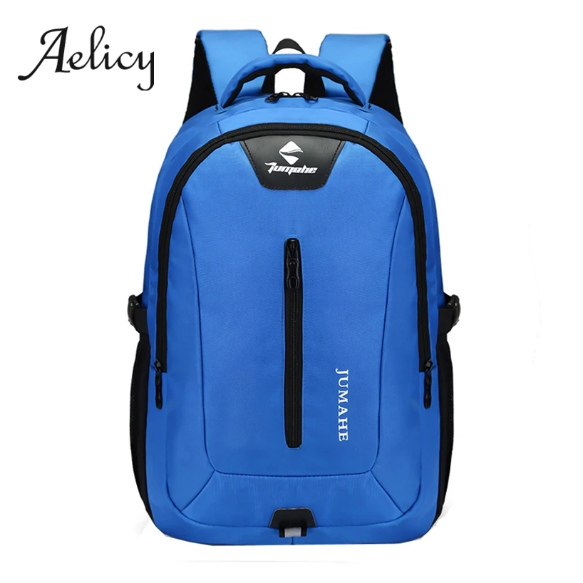 

Aelicy Unisex Convenient Nylon Rucksack Waterproof Travel Laptop Backpacks Women Men Hiking Knapsack Bags Large Capacity