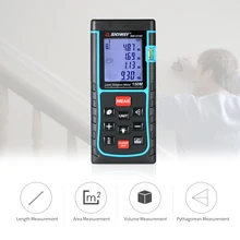 150m LCD Digital Laser Distance Meter Range Finder Laser Rangefinder Area Volume 100 Groups Data Storage Laser Tape Measure sndway laser distance meter 40 150m rangefinder laser tape measure distance volume diastimeter electronic range finder digital