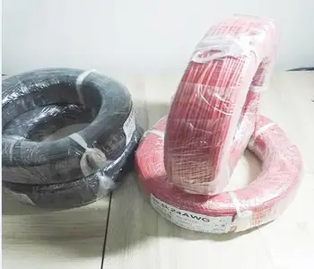 

10M high temperature flexible silicone cable color option silicone wire 20awg Multimeter lead wire cable