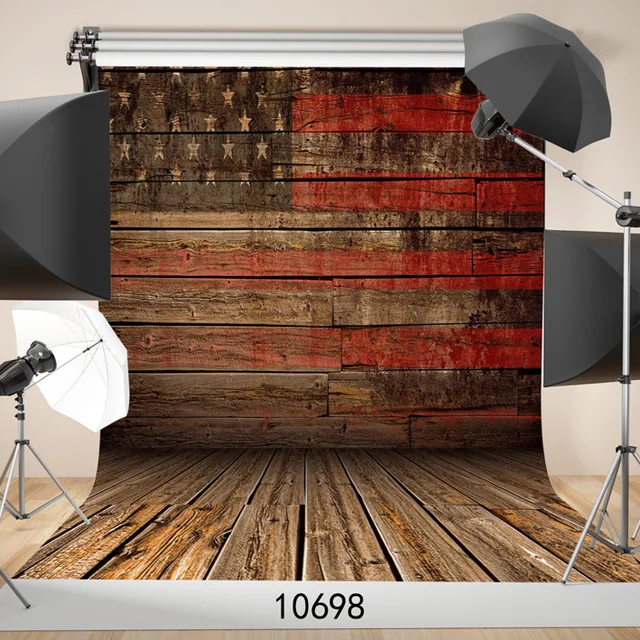 나무 판자 배경으로 감성 어린 사진을 연출하세요