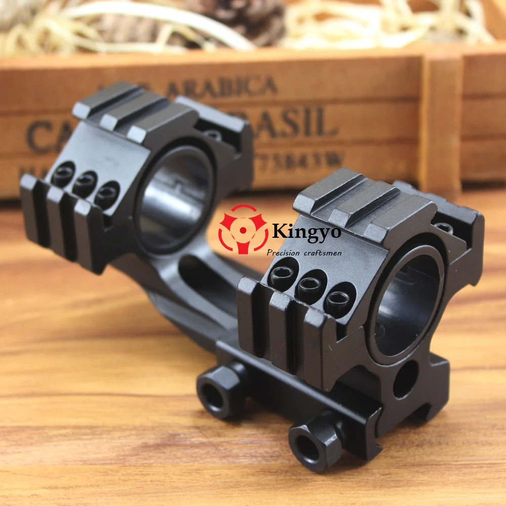 optical sight 25mm/30mm Clip sights Metal scope Mount Torch Bracket