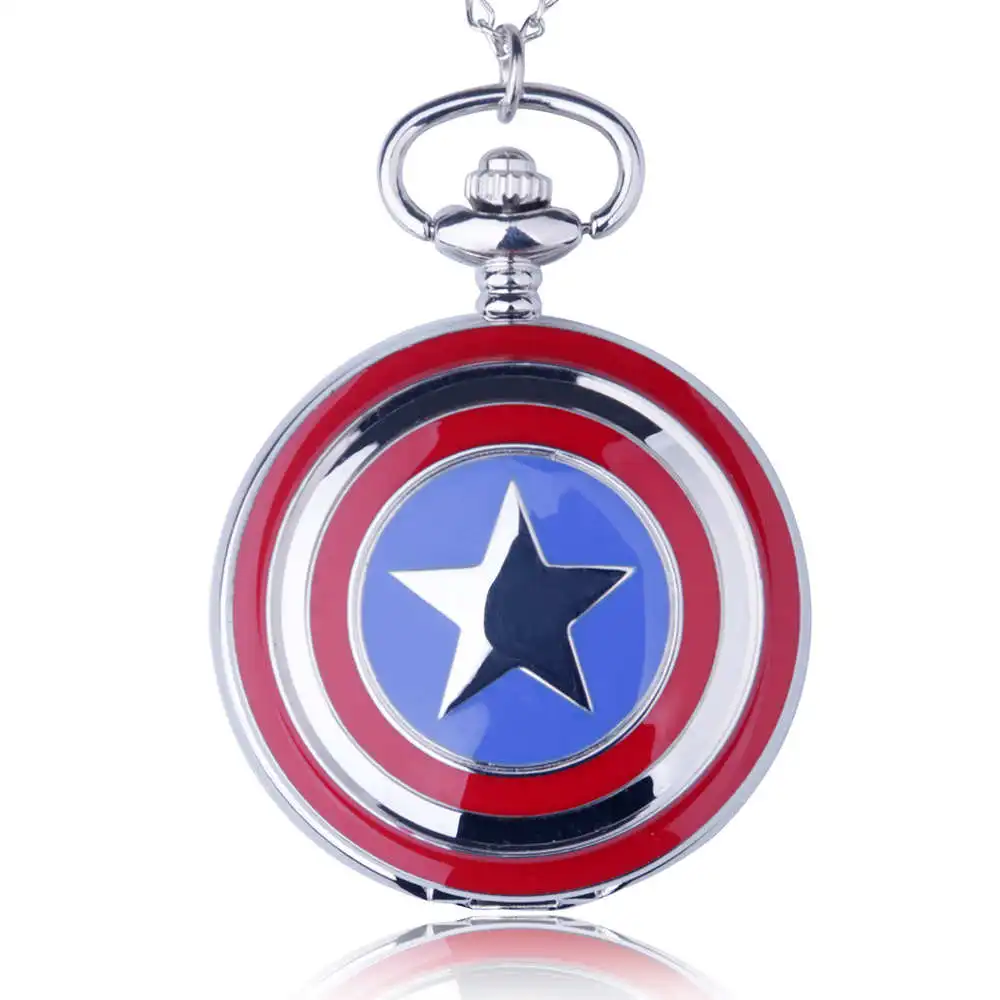 

Wholesale Necklace Watch Vintage Style Bronze Steampunk Lovely Queen Head Pocket Watch For Xmas Gift