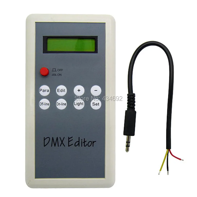 

DC 4.5V Handle Portable DMX Editor For LED Controller LED Light Strip Led DMX Editor setting Module Address Code