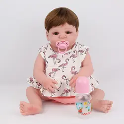 NPKDOLL Reborn Реалистичная кукла-младенец Реалистичная кукла новорожденного для девочек летом прохладно мультфильм игрушки Детский приятель