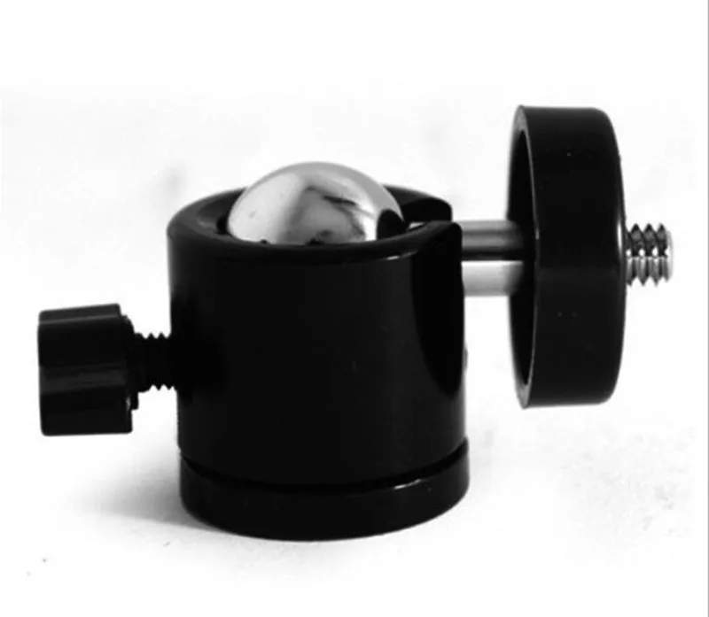Aluminum 360 Swivel Ball Tripod Head 1/4" Screw Mount for DSLR camera Flexible Mini Tripod Ball Head Stand