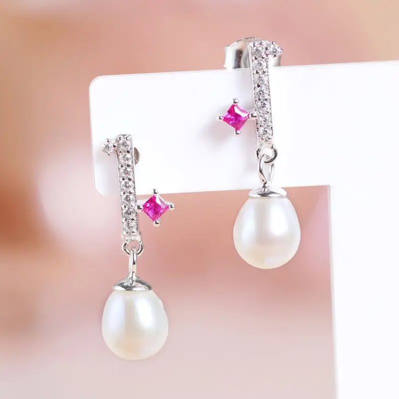 

DMCEFP038 Particular Earrings Real 925 Sterling Silver Earrings For Gift
