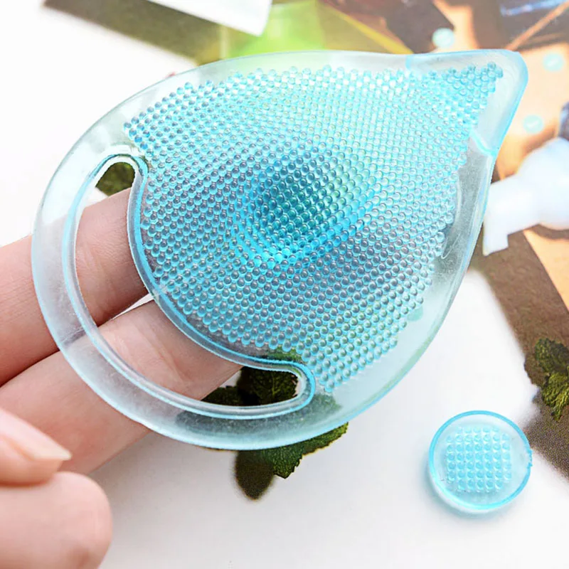 

1Pcs Soft Silicone Pore Cleaning Tool Blackhead Removal Shrink Facial Cleaner Skin Care Face Brush Cosmetics Pad Random Color