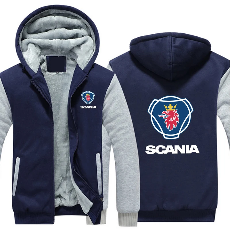 High Quality SCANIA Men Hoodies Jacket 