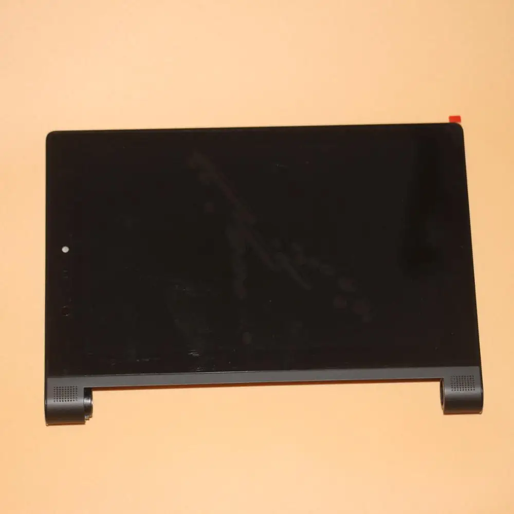 Для lenovo Yoga Tablet 2 830 851 851F сенсорный экран дигитайзер сенсор стекло ЖК-дисплей в сборе с рамкой черный - Цвет: Black