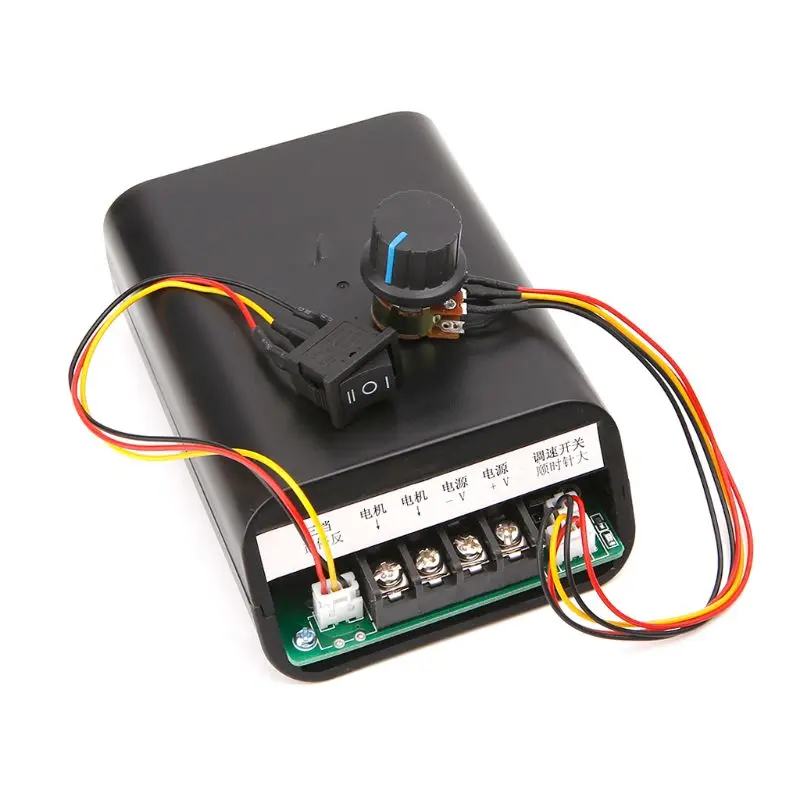 

40A DC Motor Speed Control Reversible PWM Controller Input 10V~55V Adjustable Drive Module