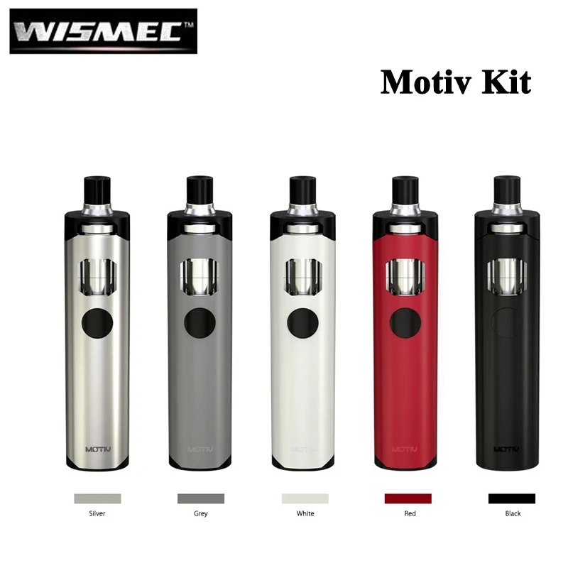 

Electronic Cigarette Wismec Motiv All-in-One Starter Kit with 2ml Top Airflow Atomizer 2200mAh Battery With DS NC DS Dual Coil
