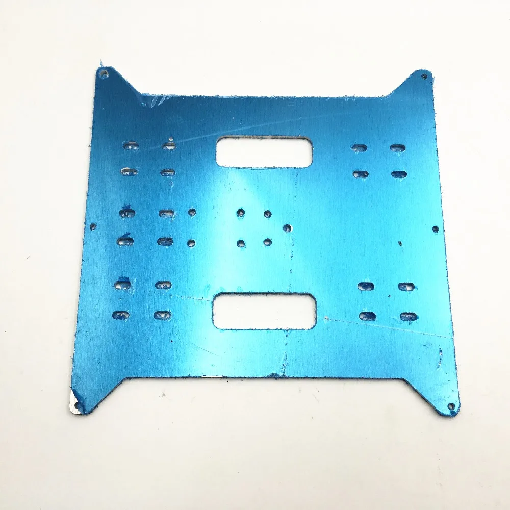 1 шт. легкий алюминиевый Y Карета для производителя выберите Wanhao/Anycubic MEGA i3 3D принтер с металлическим подогревом опорная пластина