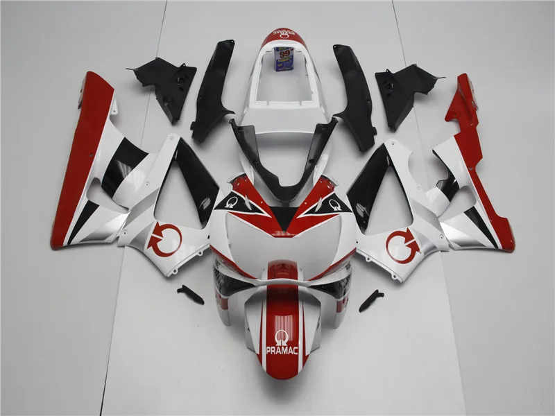 Red White Black ABS plastic fairing kits 929 00 01 For HONDA CBR900RR