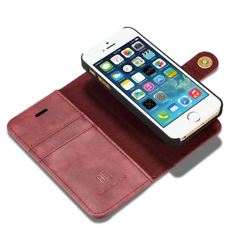 For Apple iPhone 5S Case iphone 5 case iphone se Case Leather 360 Silica gel fashion Transparent Ultra thin phone case11