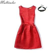 Разноцветное новое платье для девочек-подростков Детские вечерние бальные платья на день рождения, детские платья, одежда для девочек от 6 до 12 лет, vestidos