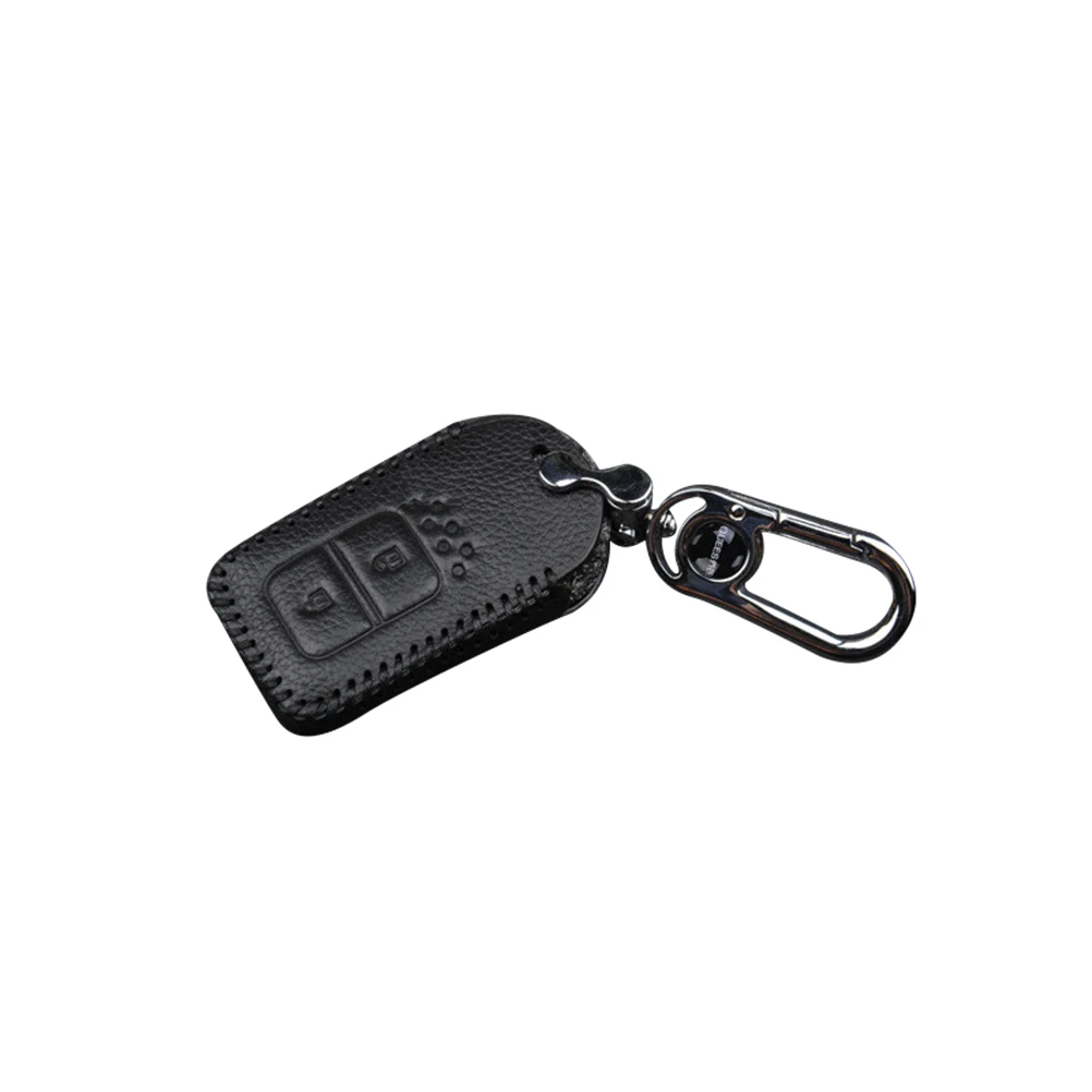 Remote Control Car Key Fob Case Smart Remote Entry Key Fob Full Car Key Shell Protector for Honda Car Key(Black Strip)