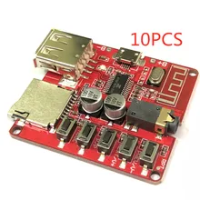10 шт./лот bluetooth автомобильный динамик усилитель плата модуль аудиоресивера производственная плата модификация небольшой diy материнская плата mp3