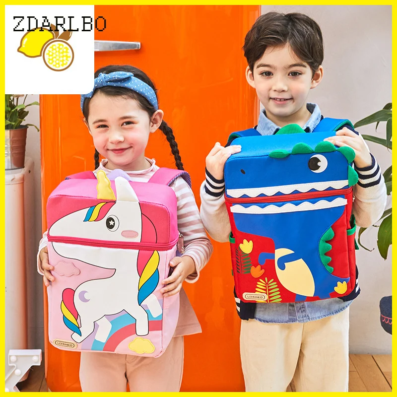Girl School Bags Kindergarten Children Cartoon Animal Backpack Multi-layer Large Capacity Lightweight Breathable Handbags Girl School Bags Kindergarten Children Cartoon Animal Backpack Multi-layer Large Capacity Lightweight Breathable Handbags