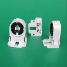 Светодиодный T8 трубка световая база с лампами ламповая панель старения кронштейн для люминесцентной лампы Держатели 20 шт