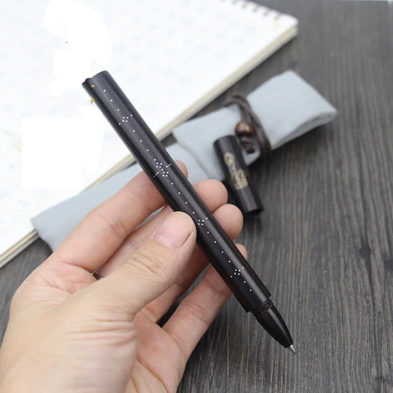 ChinaTraditional ручная ручка Blackwood Signature нейтральный цвет принадлежности для культуры ручка для бизнеса и школы как роскошный подарок