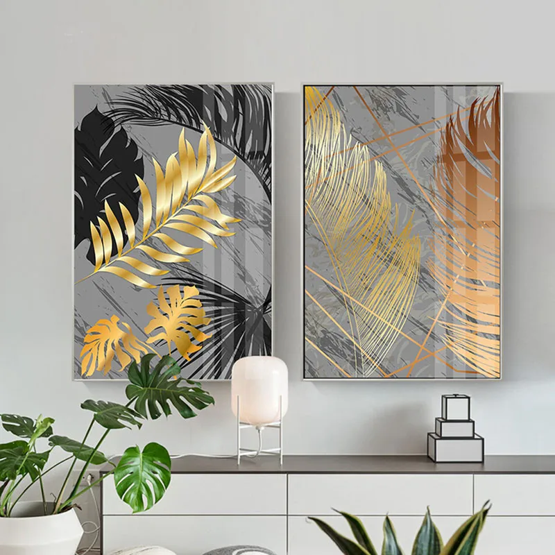 Scandinavian-Style-Poster-Marble-Golden-Leaf-Art-Plant-Abstract-Painting-Living-Room-Decoration-Pictures-Nordic-Decoration (2)