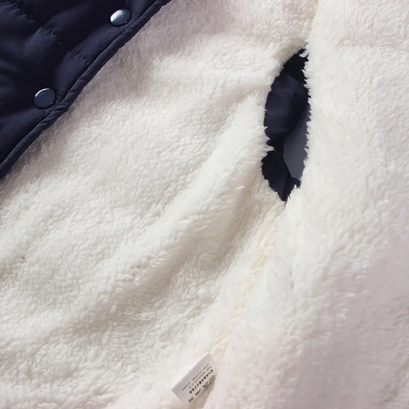 CROAL CHERIE 90-120cm Thicken Fleece Baby Girls Vest Winter Kids Vest Boys Warm Velvet Waistcoat Children Outerwear & Coats (4)