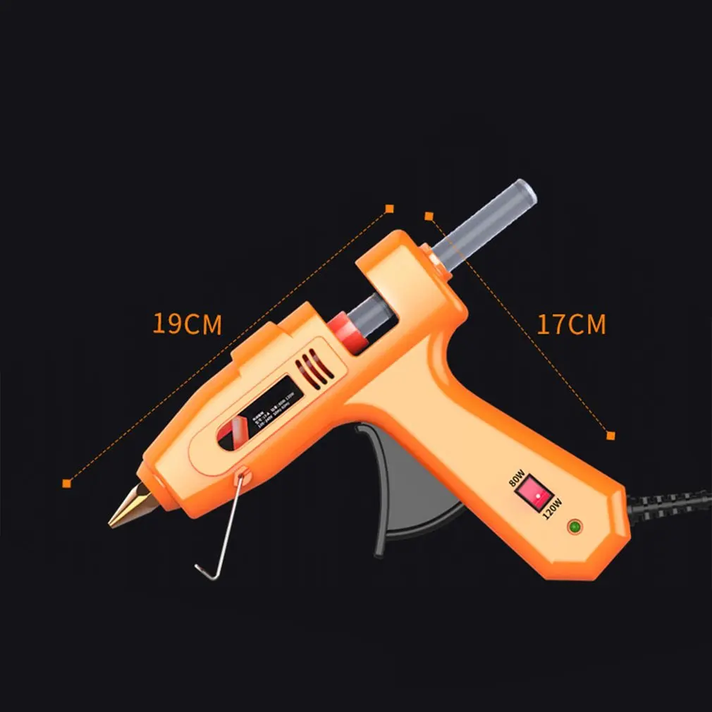 Термоплавкий Клеевой пистолет для DIY игрушка для развития моторики Инструменты для ремонта Электрический термоклеевой пистолет тепловые пистолеты с клеевыми палочками