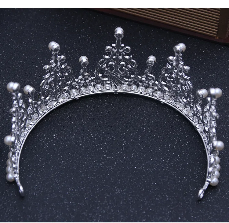 Diarios de noiva дизайн Perola Da Coroa de Noiva Colar Brincos набор с тиарой Nupcial da Joia Do Casamento Acessorios