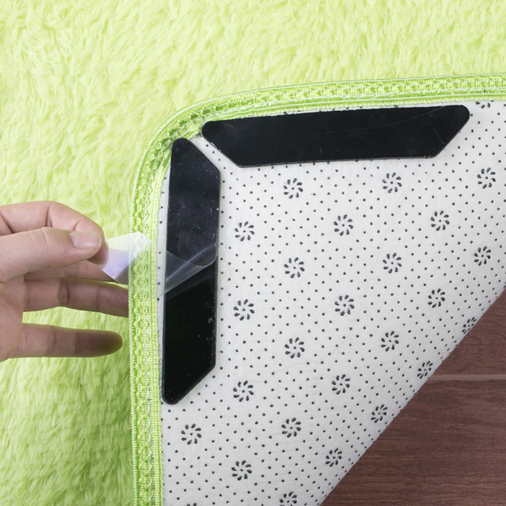 8/16Pcs Non Slip Rug Pads Carpet Grippers for Bathroom Room Removable