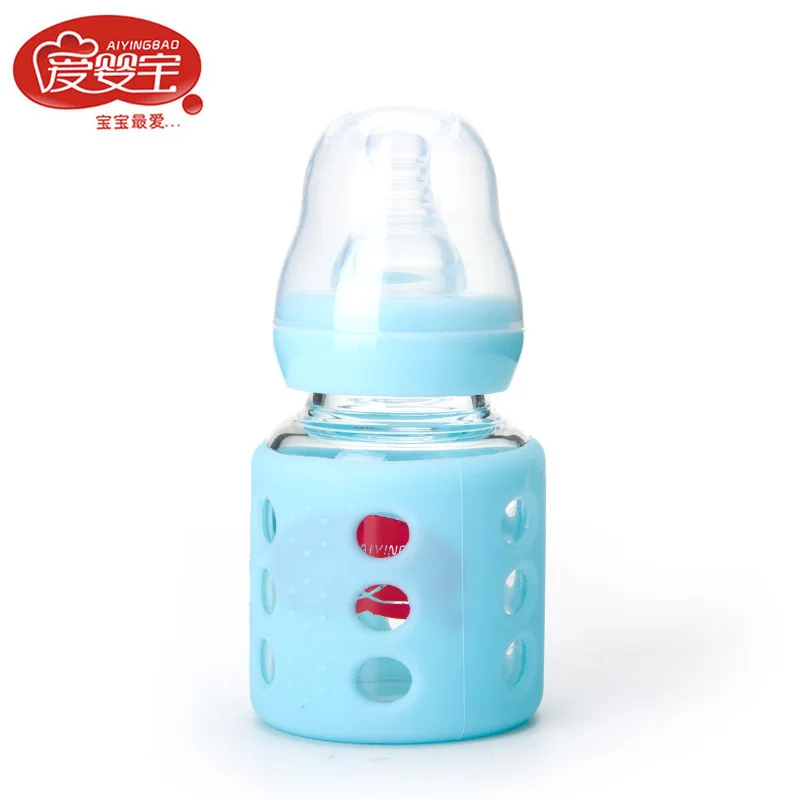 Harga Bayi Botol Makan Bayi Kaca dengan Pelindung Lengan 60 Ml Botol Susu