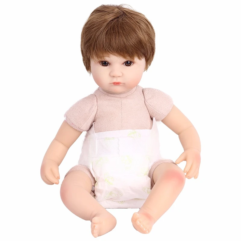 NPK, 16 дюймов, реалистичные куклы-Реборн, реалистичные силиконовые куклы для детей, подарок для детей, живая кукла, мягкие куклы-реборн