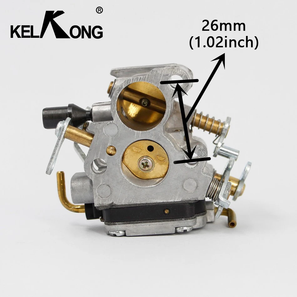 Pаспродажа Карбюратор kelkong для бензопилы Husqvarna 235 240 235e 236 236e 240e 574719402 545072601 с винтовым инструментом праймер лампы топливного фильтра