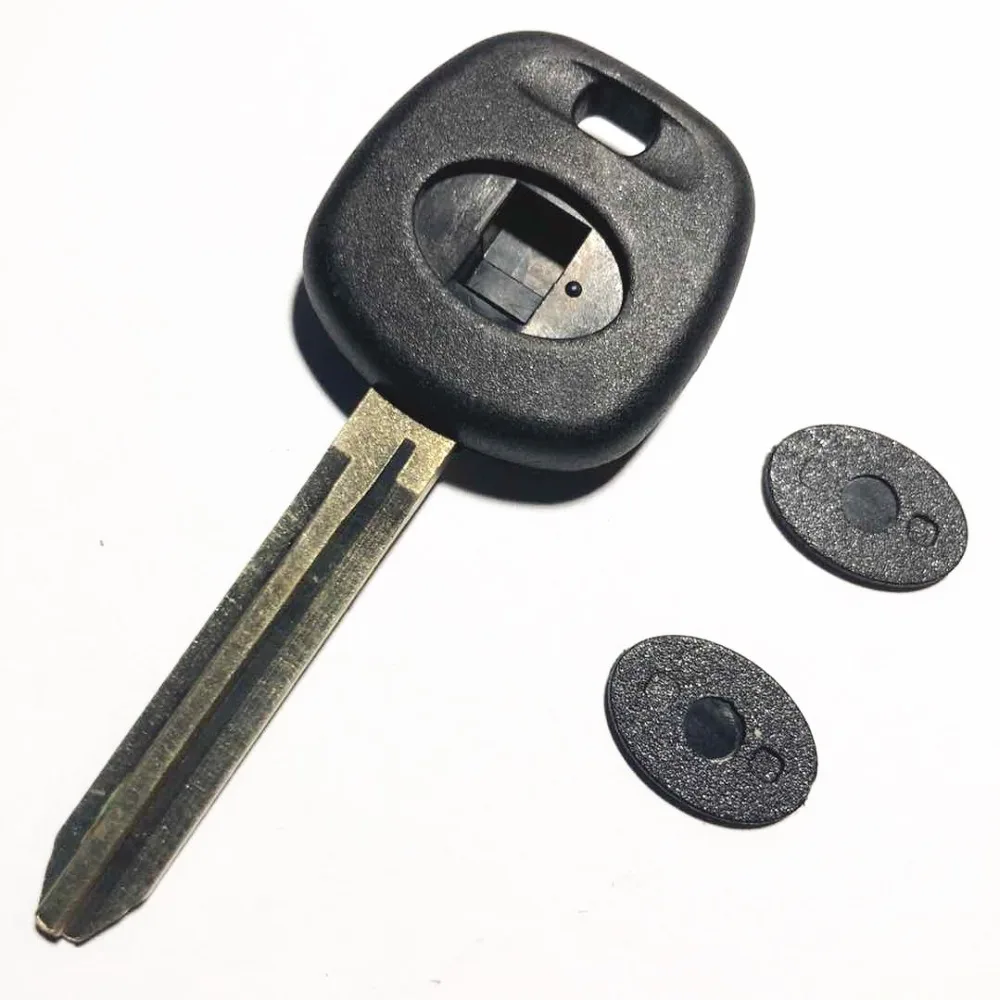 

Replacement Car Key Case For Old Toyota Camry Highlander Yaris Reiz Transponder Key Shell TOY43 Blade Separate Symbol Logo