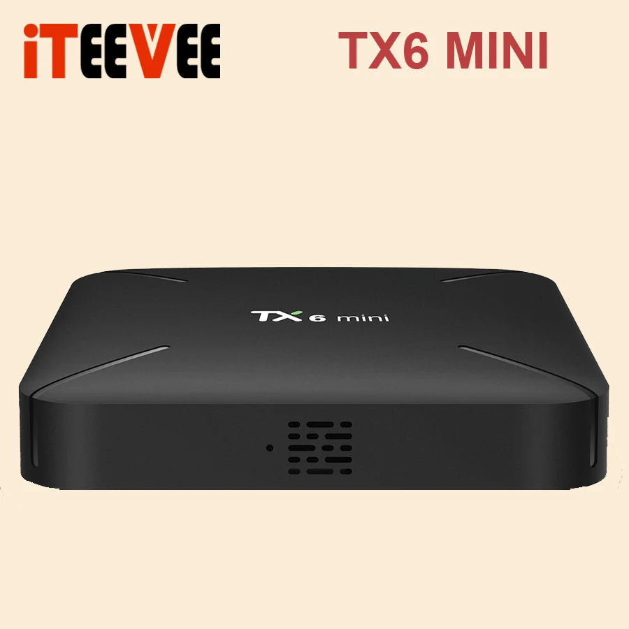 Tanix TX6 Мини Android 9,0 ТВ приставка Allwinner H6 2 Гб ОЗУ 16 Гб ПЗУ USB3.0 Поддержка 6 к H.265 2,4 ГГц WiFi медиаплеер ТВ приставка