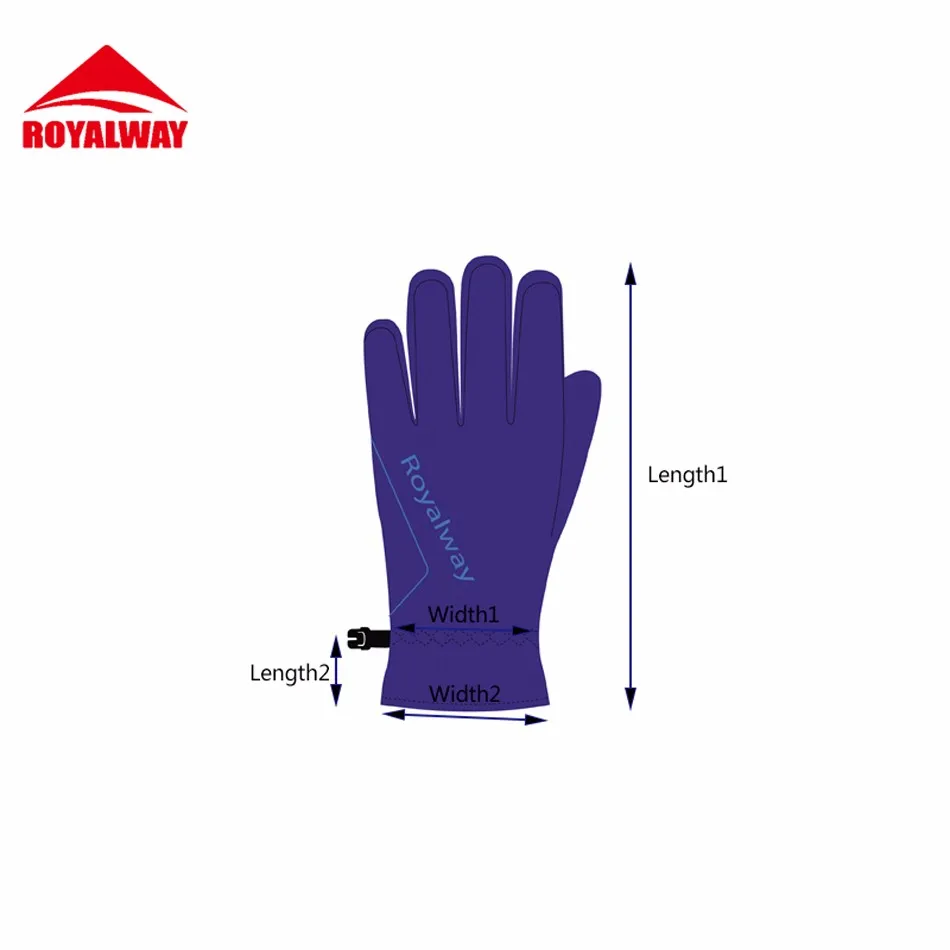 ROYALWAY женские и мужские спортивные перчатки на открытом воздухе# RPSB4507F