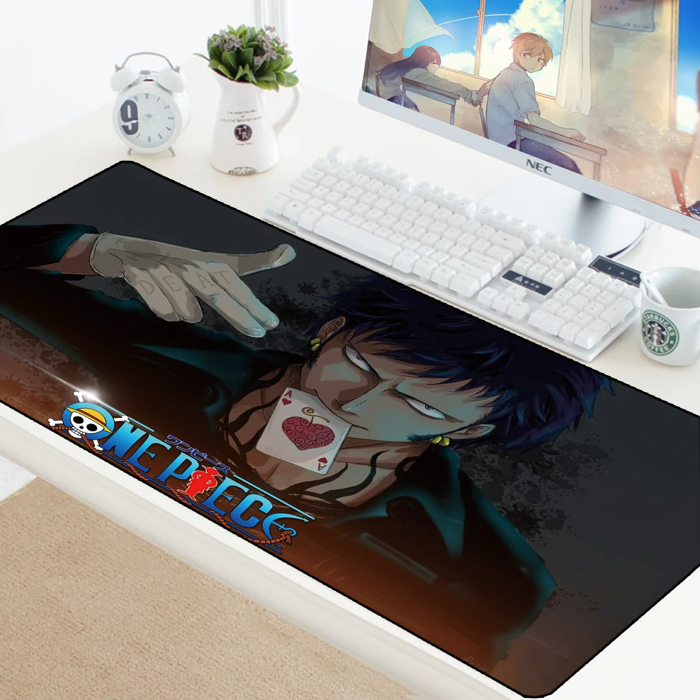 

Grande 70*40cm One Piece Mouse Pad Gaming Mousepad large XL Anime Cartoon Rubber Padmouse Keyboard Desk Mat Pad for Gamer Player