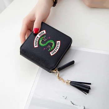 

Riverdale Wallets 3D Print Tassel Wallet Mini Purse American Popular Accessories Short Zipper Card Bags Lady Wallets