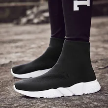 ultra light running shoes men sock sneakers black breathable sport jogging shoes male trainers zapatillas hombre deportiva