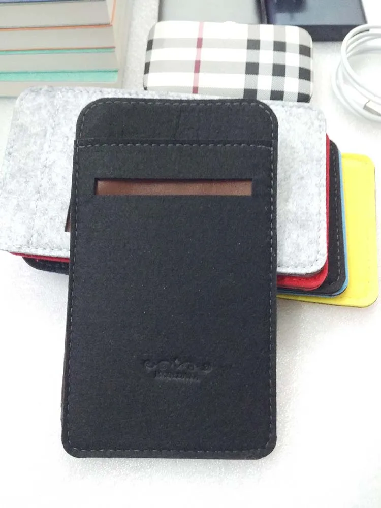 Xiaomi mi power Bank 2 S 10000 mAh чехол Портативный внешний чехол для аккумулятора mi 2 S 2 10000 mah power bank чехол с карманом для карт - Цвет: Черный