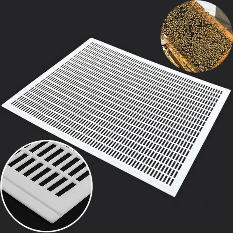 

1pcs Plastic Separated King Board Royal Board Frame Beekeeping Beekeeper Bee Queen Excluder Trapping Grid Net Tool Kit
