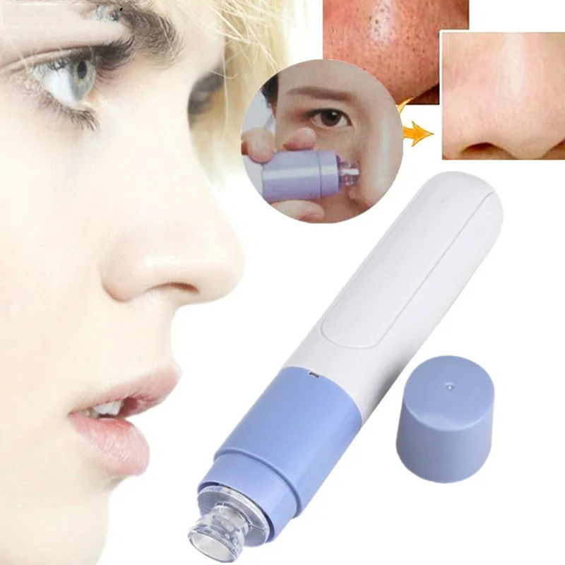 

1Pc Electric Facial Pore Cleanser Skin Cleaner Face Dirt Suck Up Vacuum Acne Pimple Remover Blackhead Clean Massage Tools