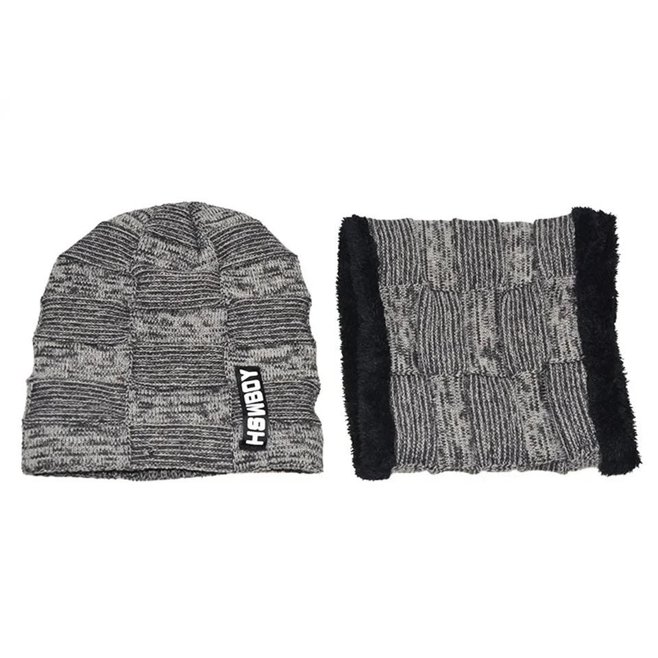 Зимние шапки Skullies Beanies, зимние шапки бини для мужчин и женщин, шерстяной шарф, шапки, Балаклава, маска, вязаная шапка