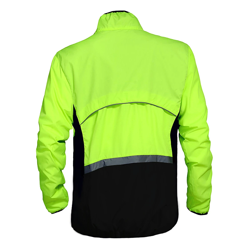 WOSAWE велосипедная куртка, светильник, вес, дышащая велосипедная ветровка для езды на мотоцикле, светоотражающая непромокаемая водонепроницаемая куртка, велосипедная куртка