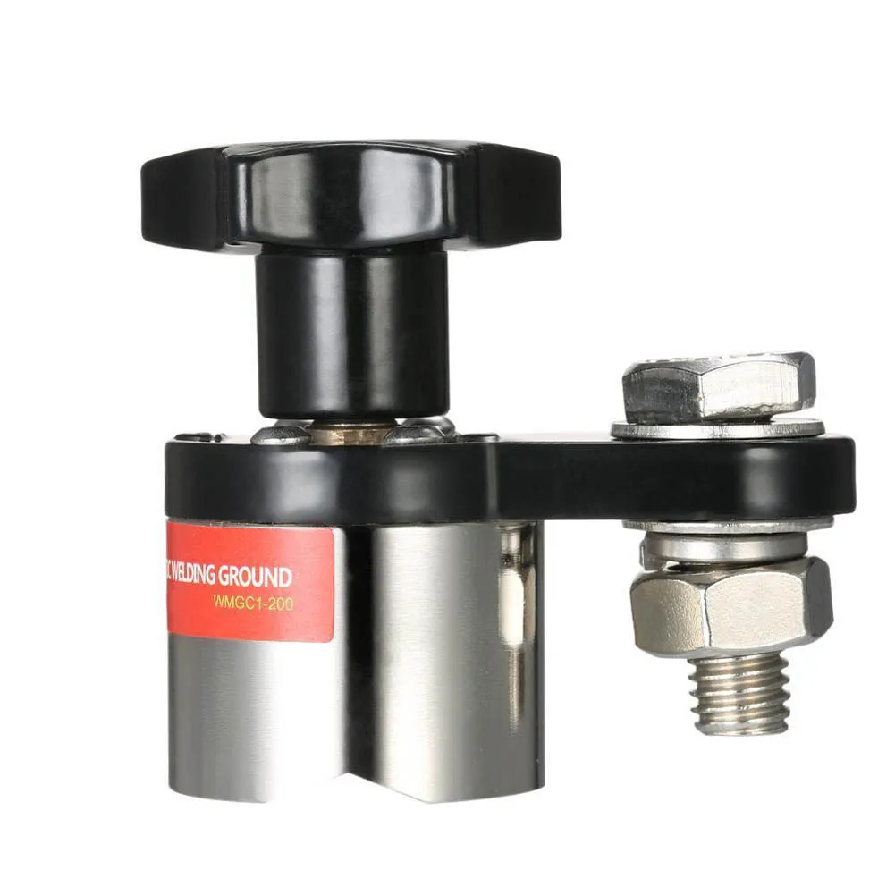 Newest 200A Magnetic Welding Ground Clamp Holder Small Size @8