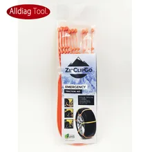 ZipClipGo Traction Aid Roadway Safety Snow Chains a life saver for Emergency for cars SUV’s and trucks