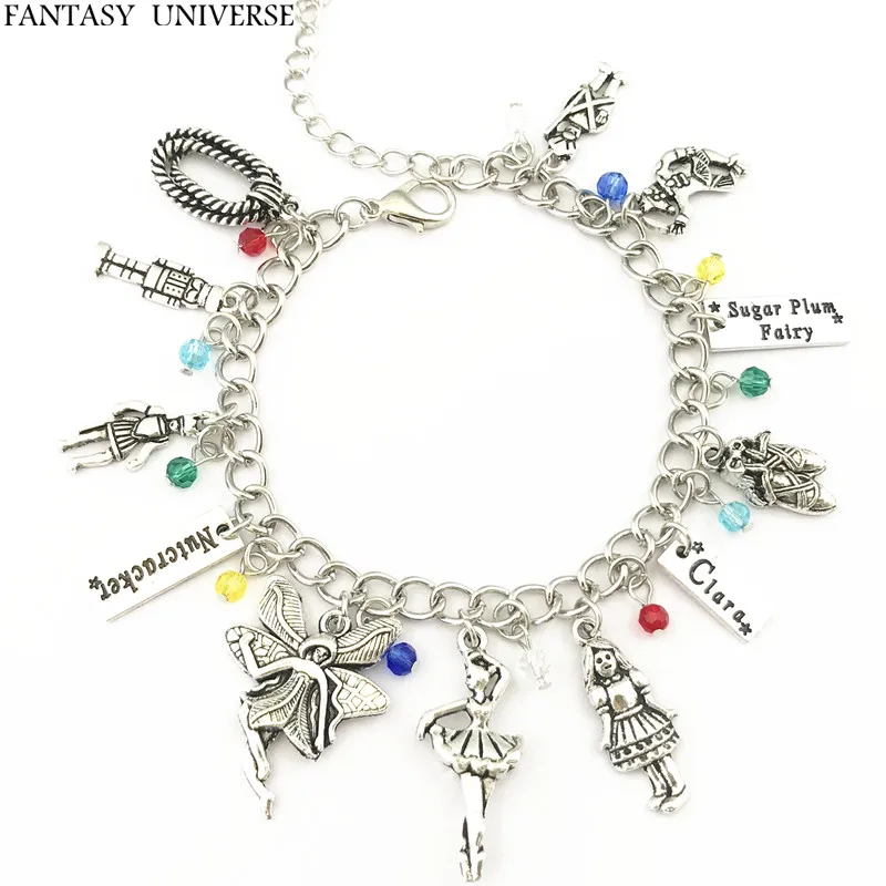 

FANTASY UNIVERSE Free shipping 20pc a lot The Nutcracker And The Four Realms charm bracelet BDFSDRFGF01