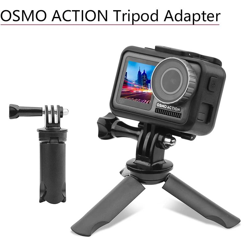 Stabile Dado Di Rame Adattatore Per Dji Osmo Action Portatile Del Basamento Semplice Tavolo Treppiede Per Dji Osmo Action Macchina Fotografica Di Spor