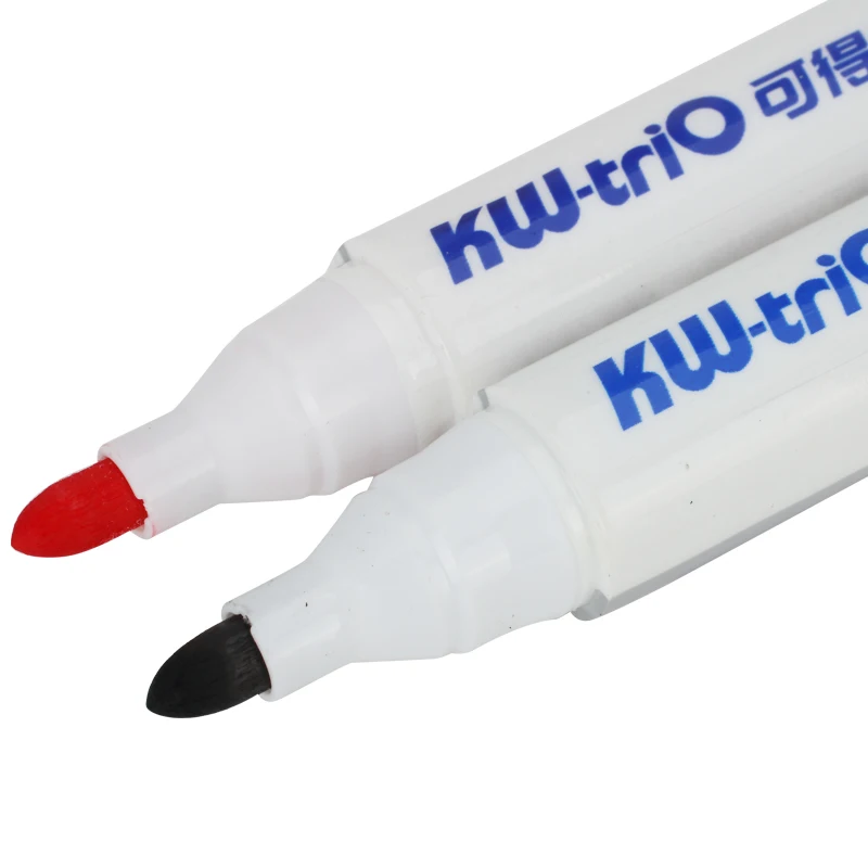 White Board Marker 3 Colors Office Supplies 12pcs/bag Colored Marker